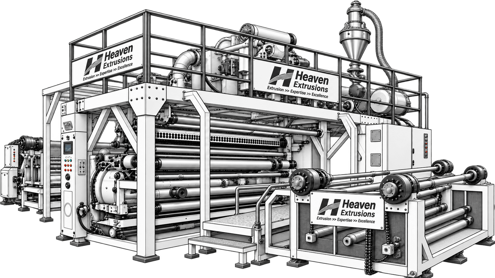 Extrusion Coating and Lamination Line Machine